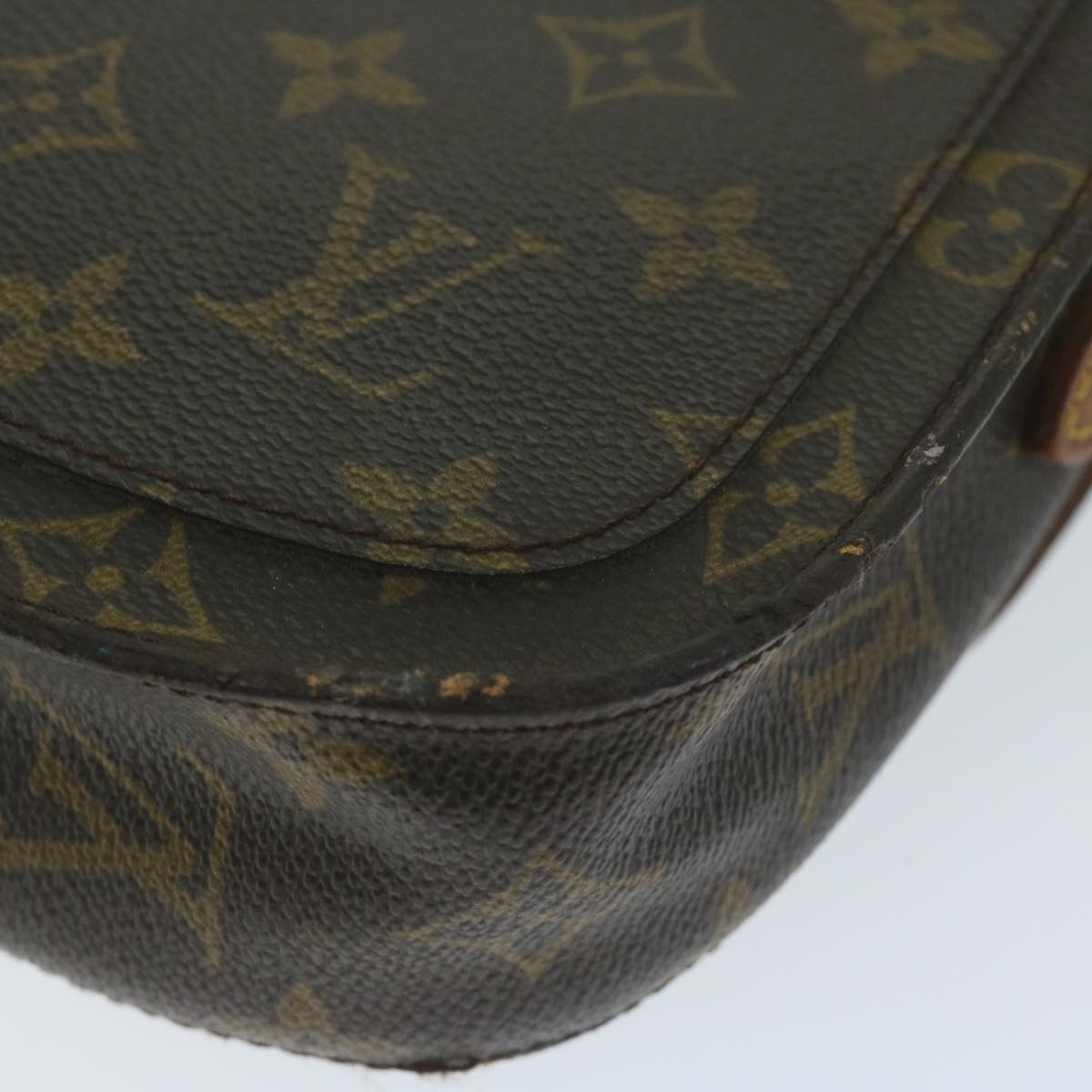 LOUIS VUITTON Monogram Saint Cloud PM Shoulder Bag M51244 LV 63838