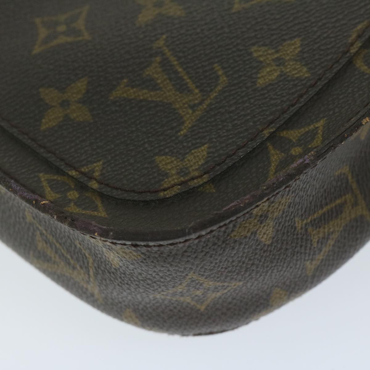 LOUIS VUITTON Monogram Saint Cloud PM Shoulder Bag M51244 LV 63838