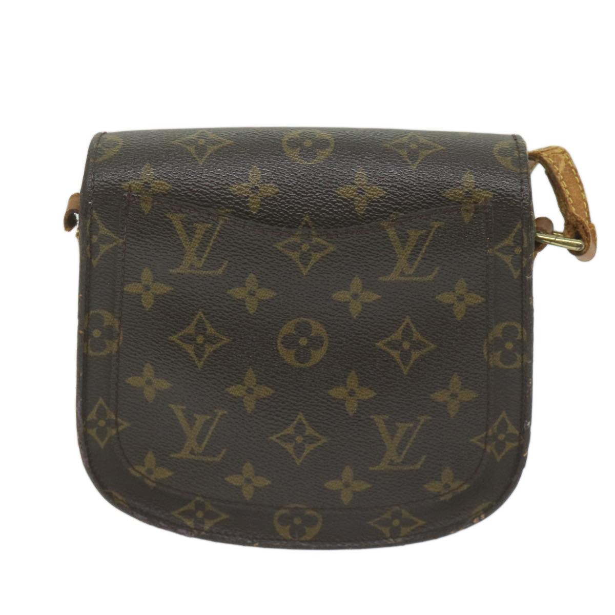 LOUIS VUITTON Monogram Saint Cloud PM Shoulder Bag M51244 LV 63838