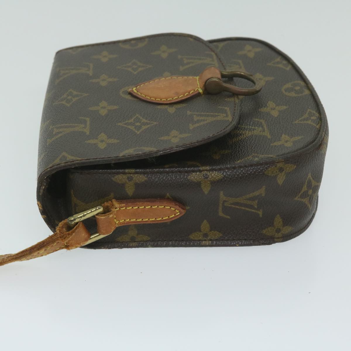 LOUIS VUITTON Monogram Saint Cloud PM Shoulder Bag M51244 LV 63838
