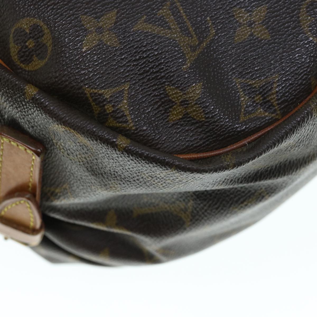LOUIS VUITTON Monogram Saumur 35 Shoulder Bag M42254 LV 63956