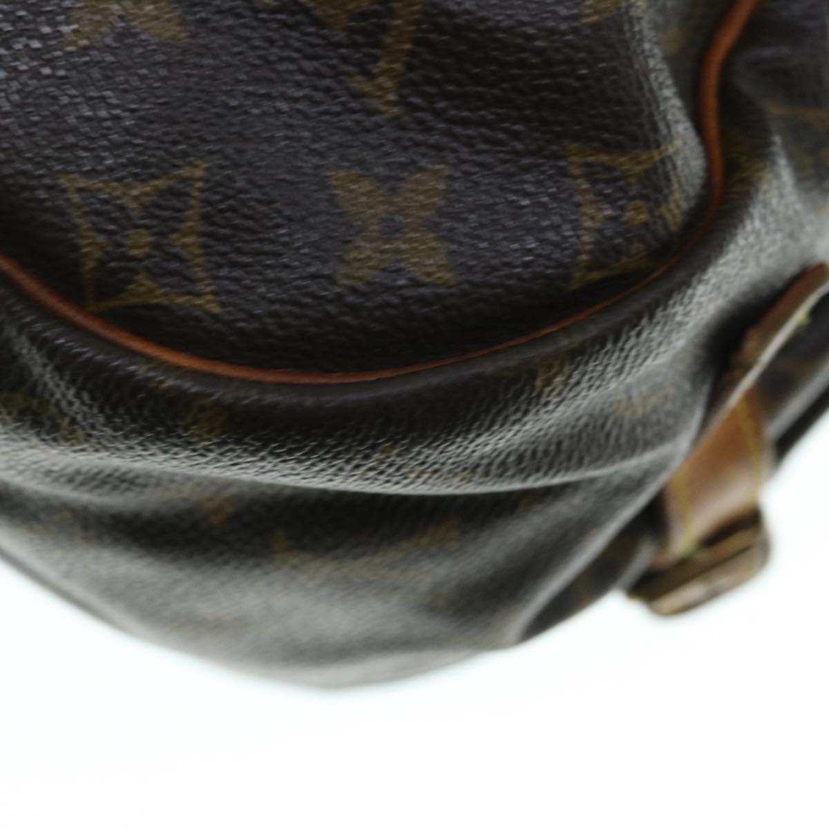 LOUIS VUITTON Monogram Saumur 35 Shoulder Bag M42254 LV 63956