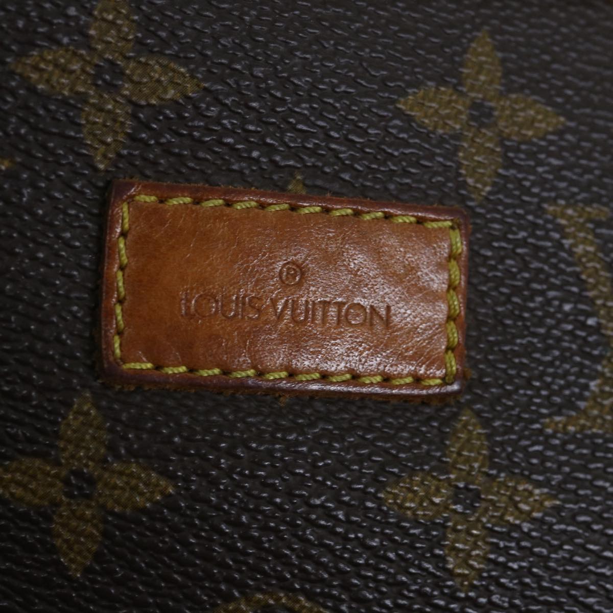 LOUIS VUITTON Monogram Saumur 35 Shoulder Bag M42254 LV 63956