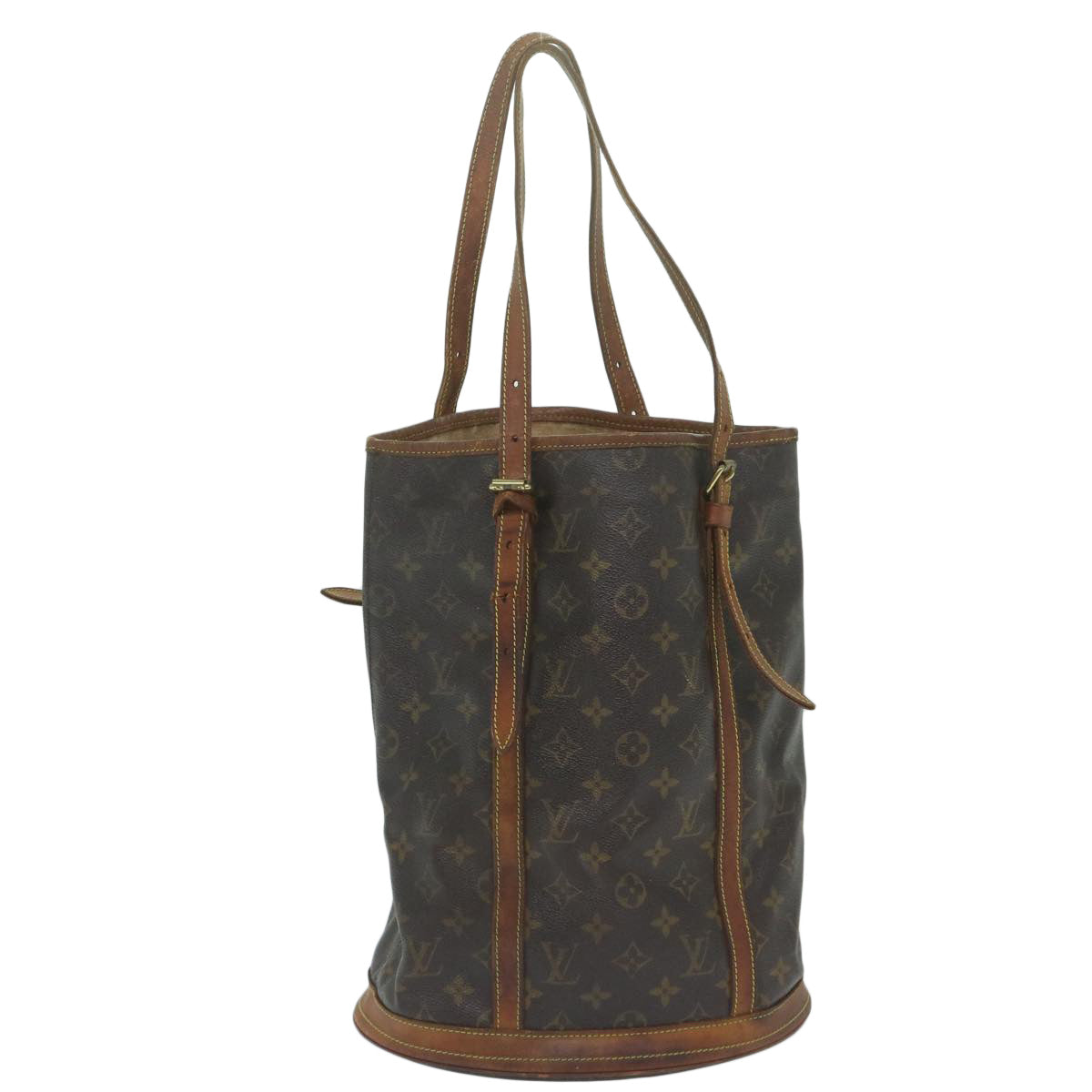 LOUIS VUITTON Monogram Bucket GM Shoulder Bag M42236 LV 63968