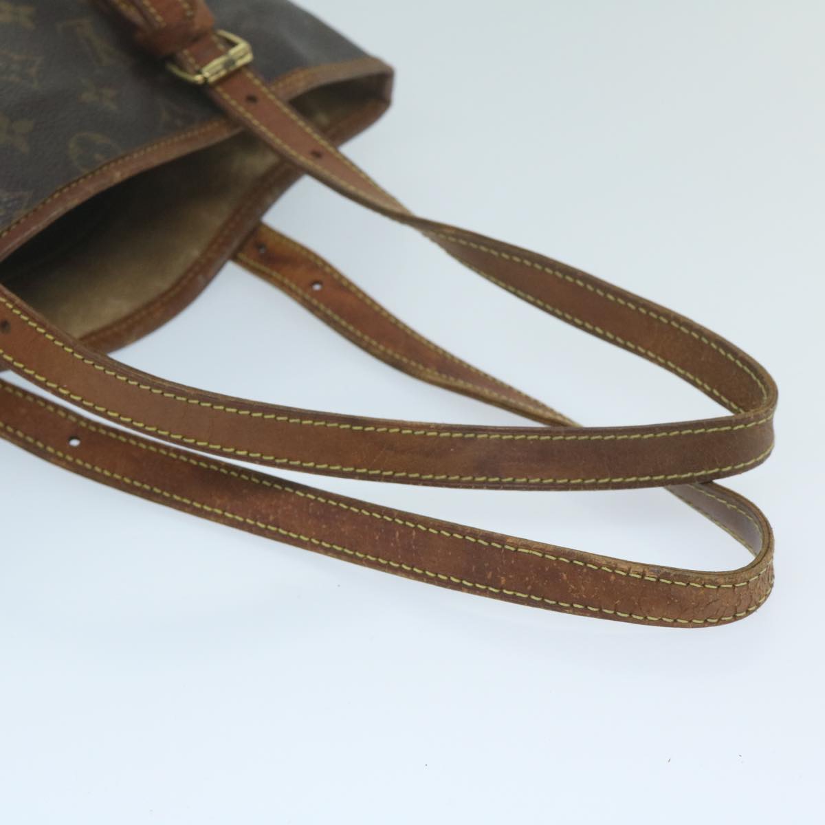 LOUIS VUITTON Monogram Bucket GM Shoulder Bag M42236 LV 63968