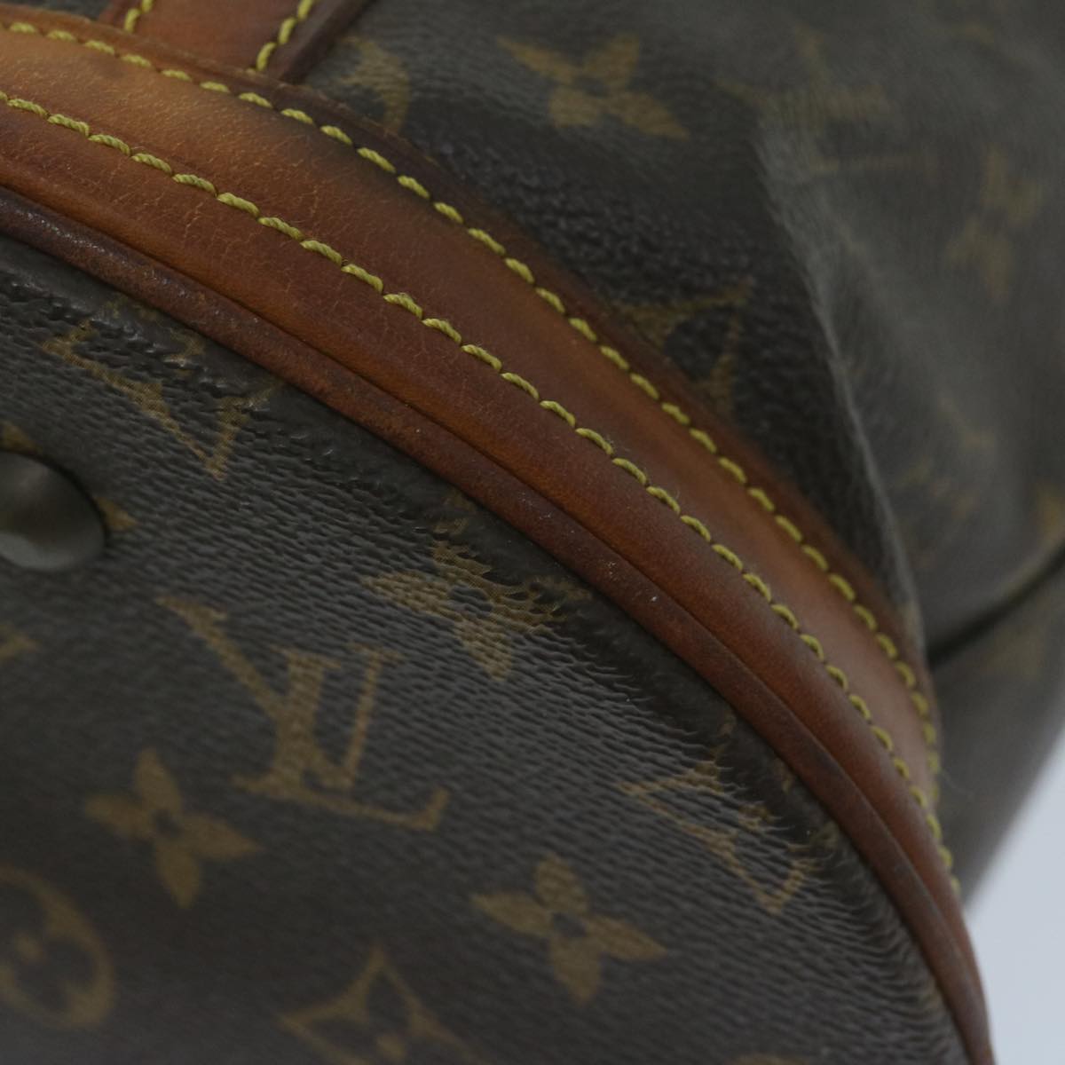 LOUIS VUITTON Monogram Bucket GM Shoulder Bag M42236 LV 63968