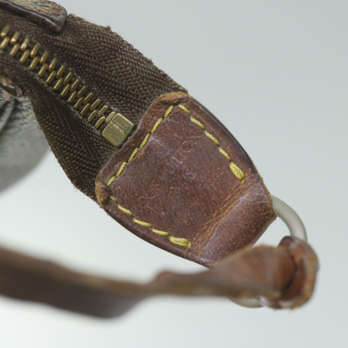 LOUIS VUITTON Monogram Pochette Accessoires Pouch M51980 LV 64017