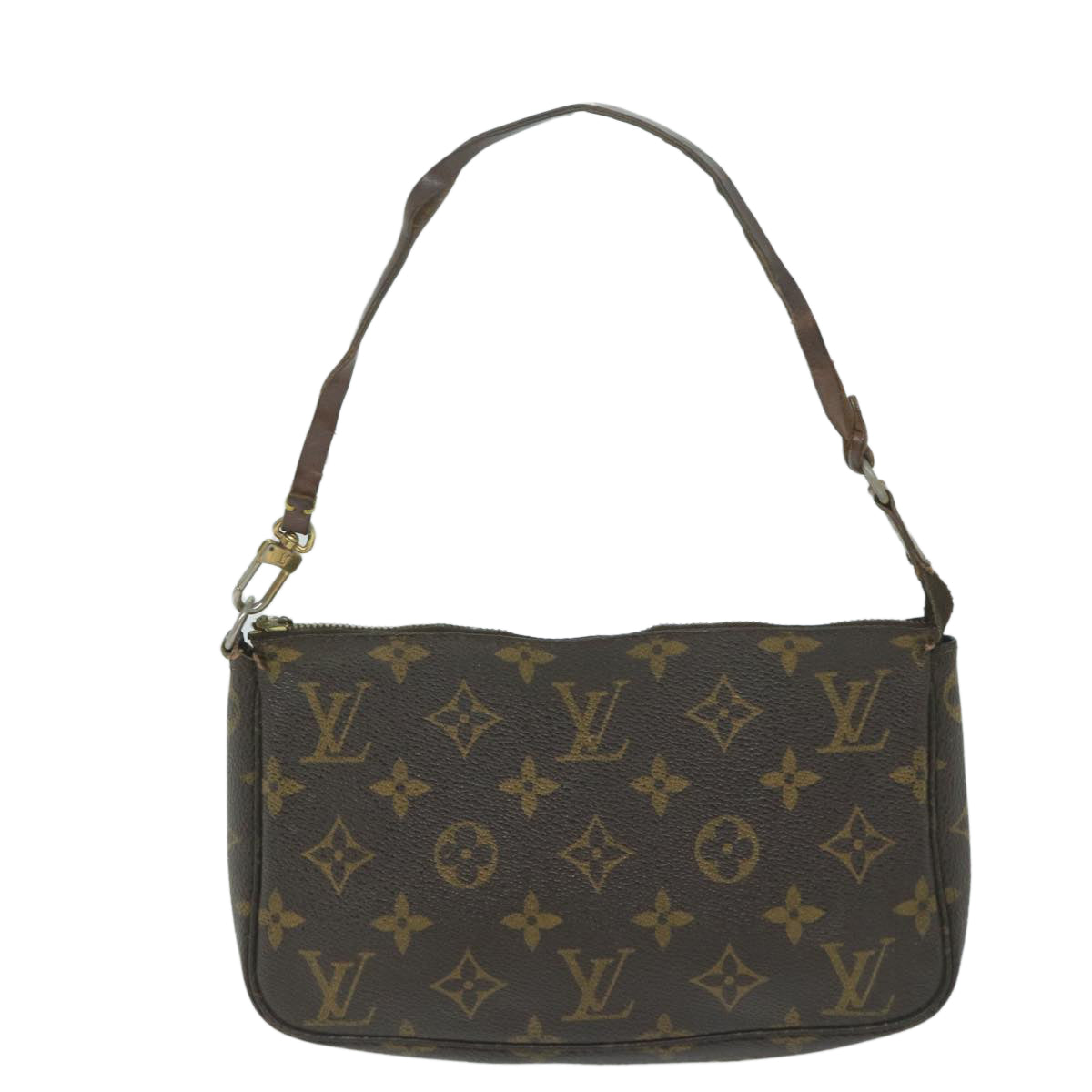 LOUIS VUITTON Monogram Pochette Accessoires Pouch M51980 LV 64017