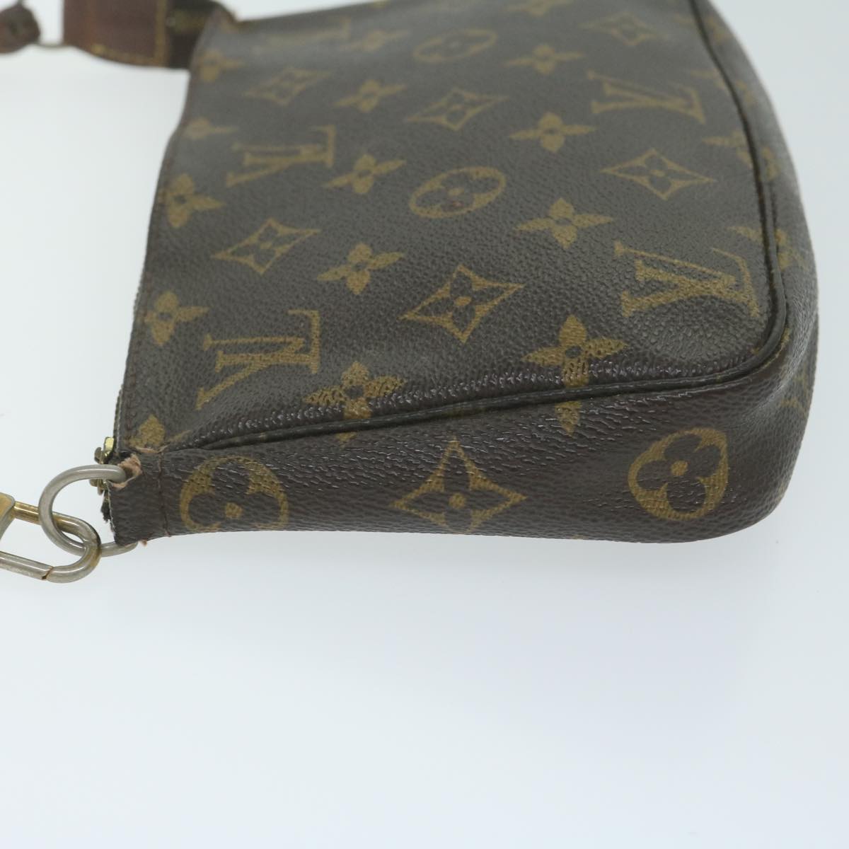 LOUIS VUITTON Monogram Pochette Accessoires Pouch M51980 LV 64017