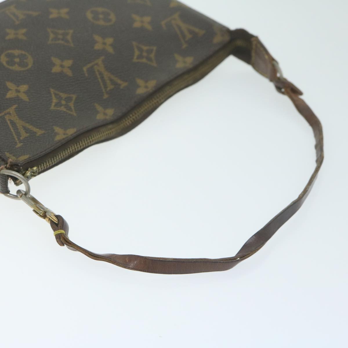 LOUIS VUITTON Monogram Pochette Accessoires Pouch M51980 LV 64017