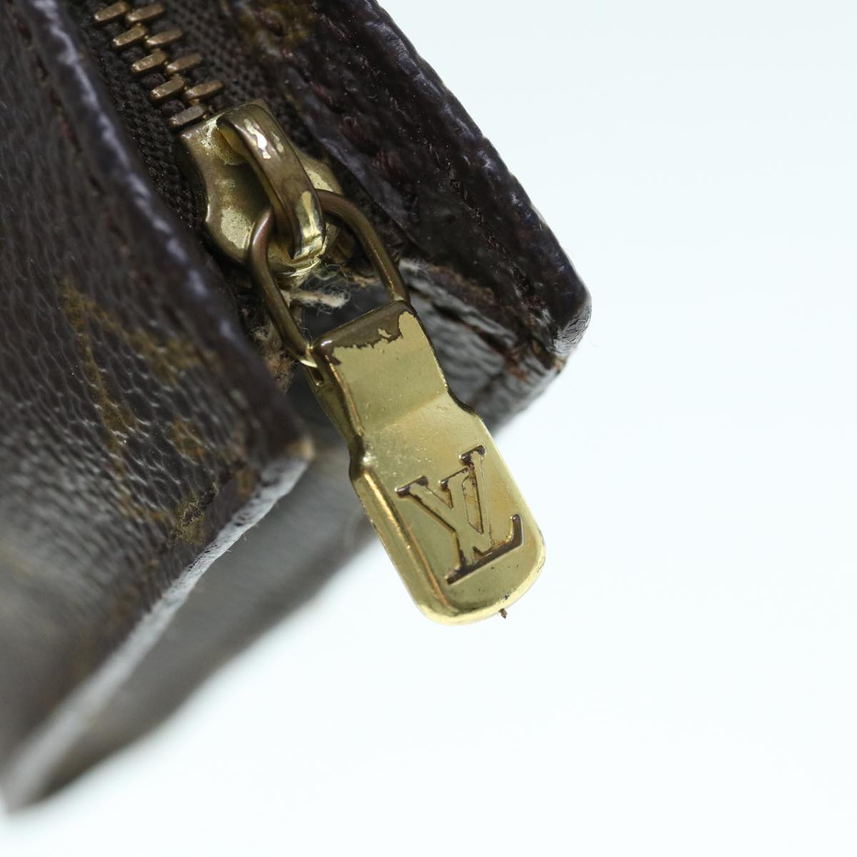 LOUIS VUITTON Monogram Bucket PM Pouch Accessory Pouch LV 64023