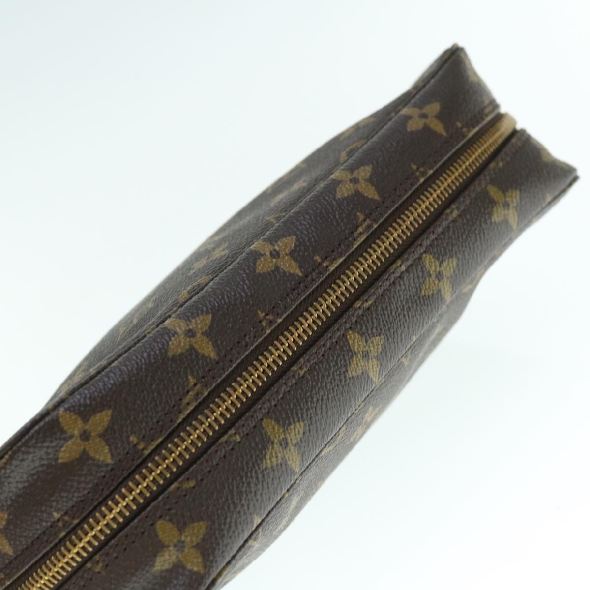 LOUIS VUITTON Monogram Trousse Toilette 23 Clutch Bag M47524 LV 64044A