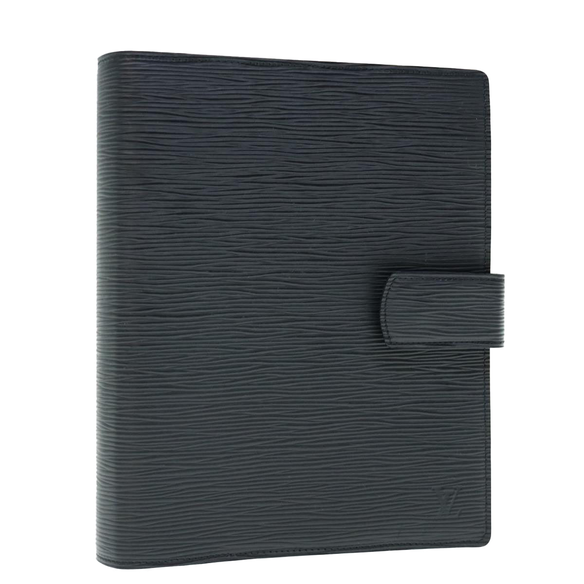 LOUIS VUITTON Epi Agenda GM Day Planner Cover Black R20062 LV 64046