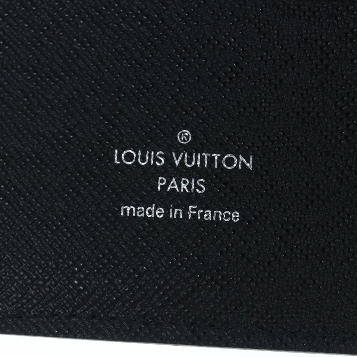 LOUIS VUITTON Epi Agenda GM Day Planner Cover Black R20062 LV 64046