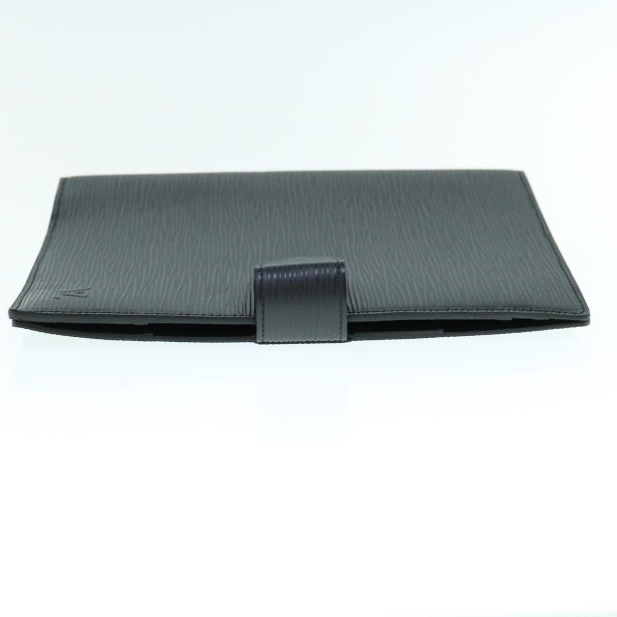 LOUIS VUITTON Epi Agenda GM Day Planner Cover Black R20062 LV 64046