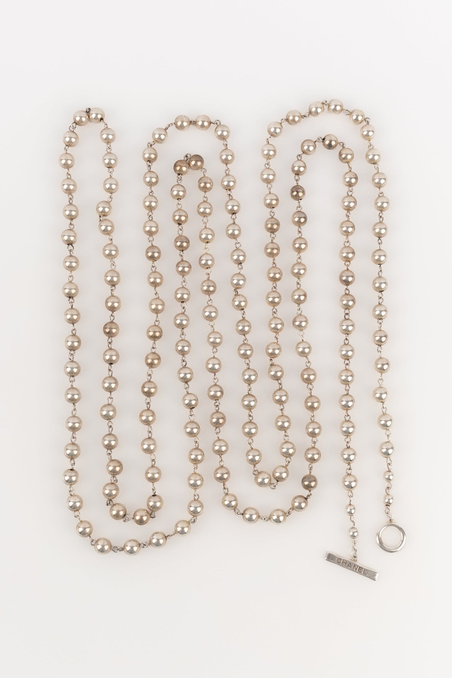 Collier argentÃ© Chanel