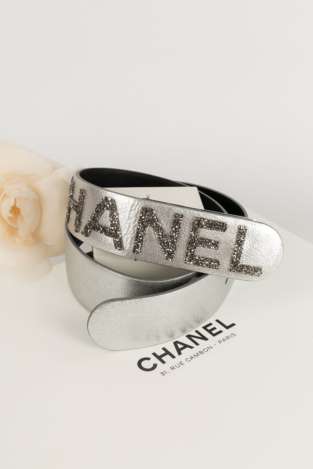 Ceinture argentÃ©e Chanel