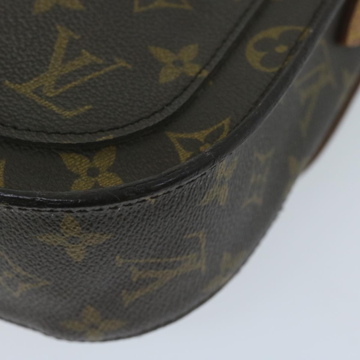 LOUIS VUITTON Monogram Saint Cloud GM Shoulder Bag M51242 LV 64057