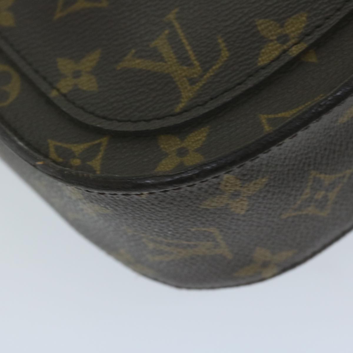 LOUIS VUITTON Monogram Saint Cloud GM Shoulder Bag M51242 LV 64057