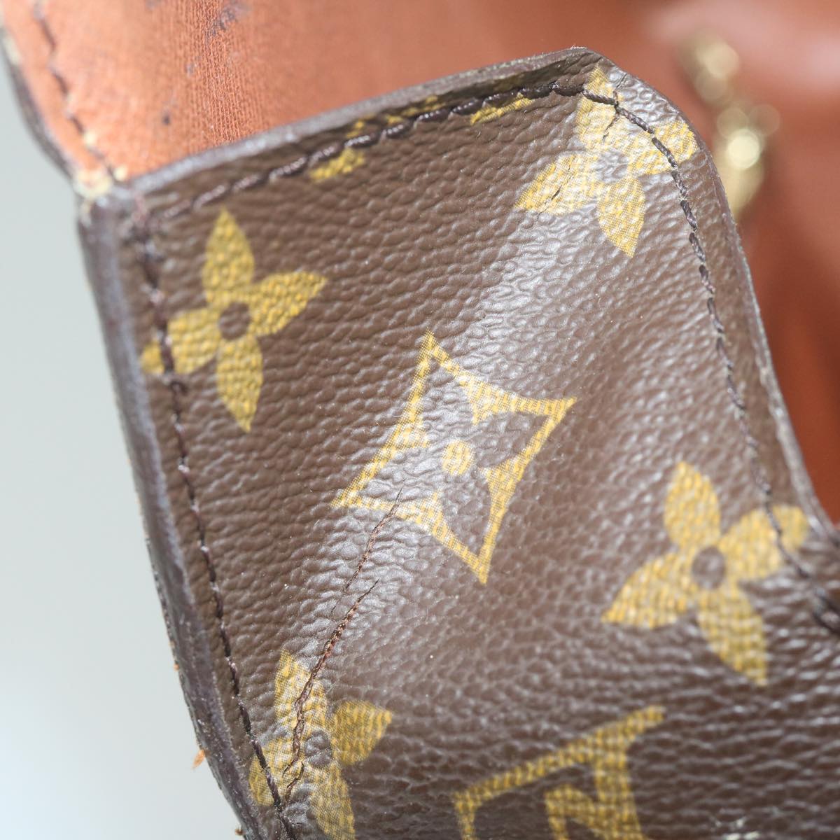 LOUIS VUITTON Monogram Saint Cloud GM Shoulder Bag M51242 LV 64057