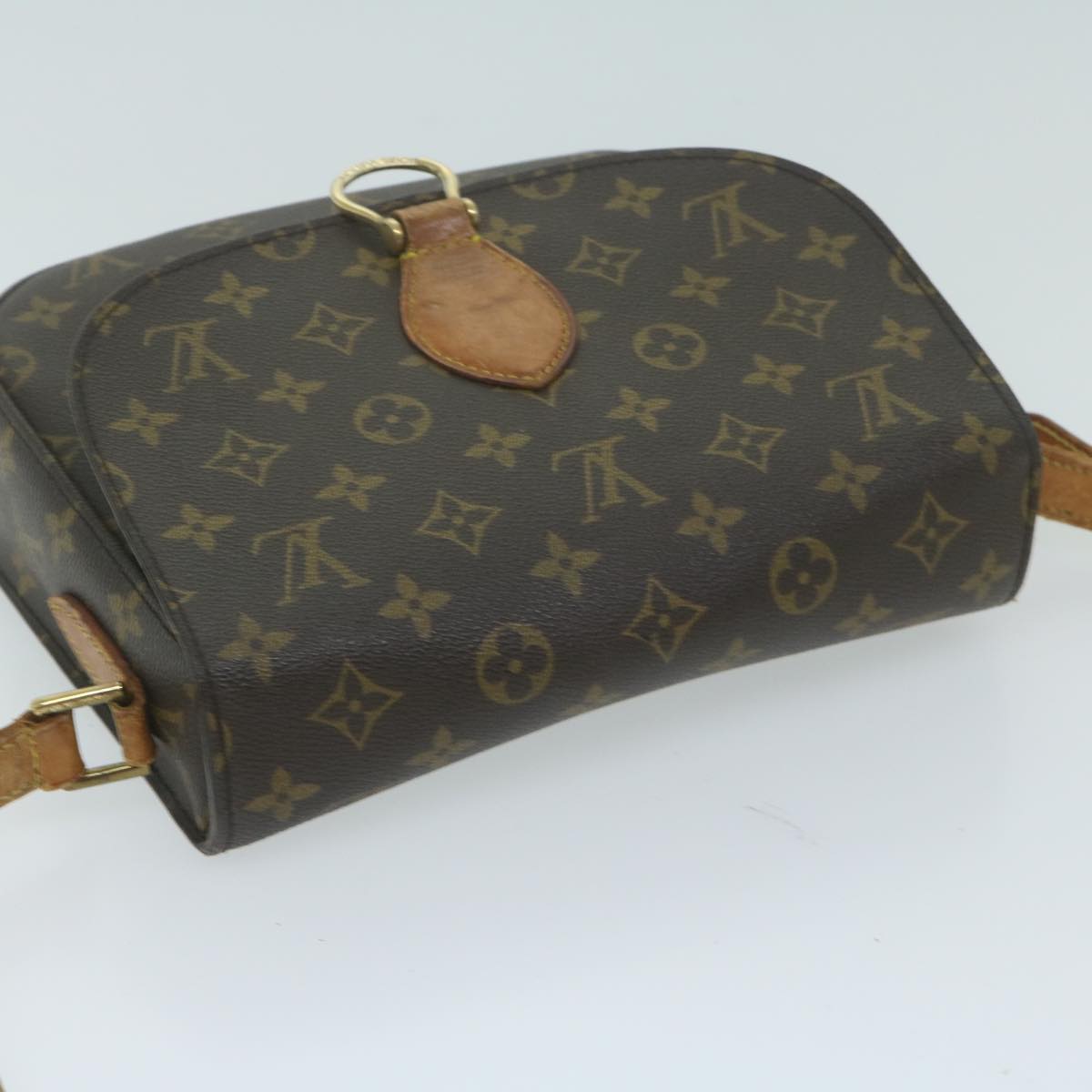 LOUIS VUITTON Monogram Saint Cloud GM Shoulder Bag M51242 LV 64057