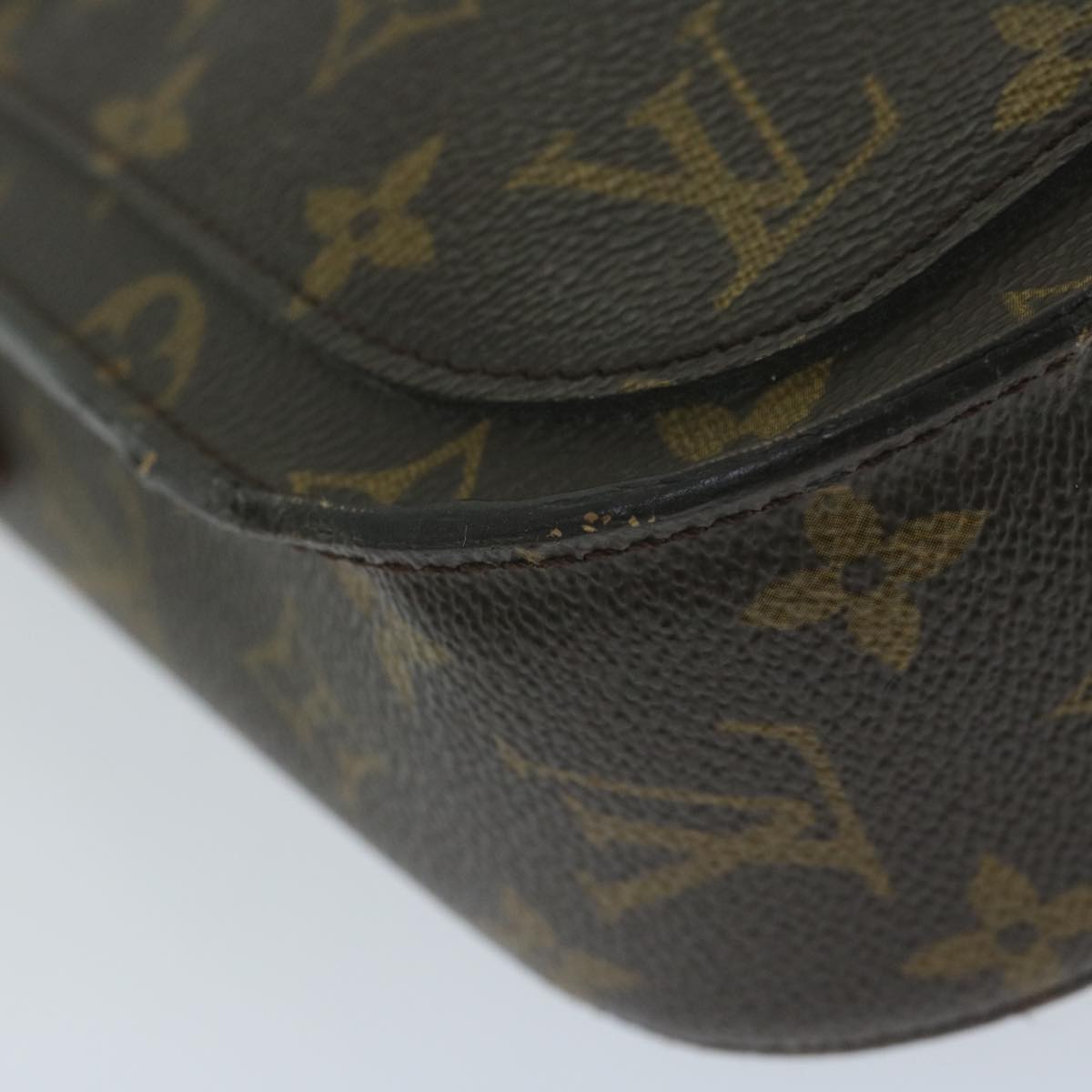 LOUIS VUITTON Monogram Saint Cloud GM Shoulder Bag M51242 LV 64058