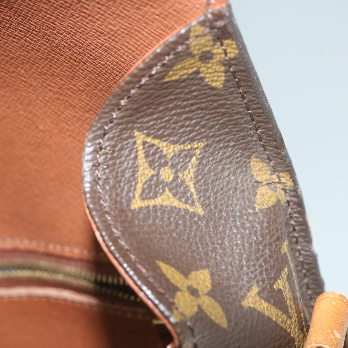 LOUIS VUITTON Monogram Saint Cloud GM Shoulder Bag M51242 LV 64058