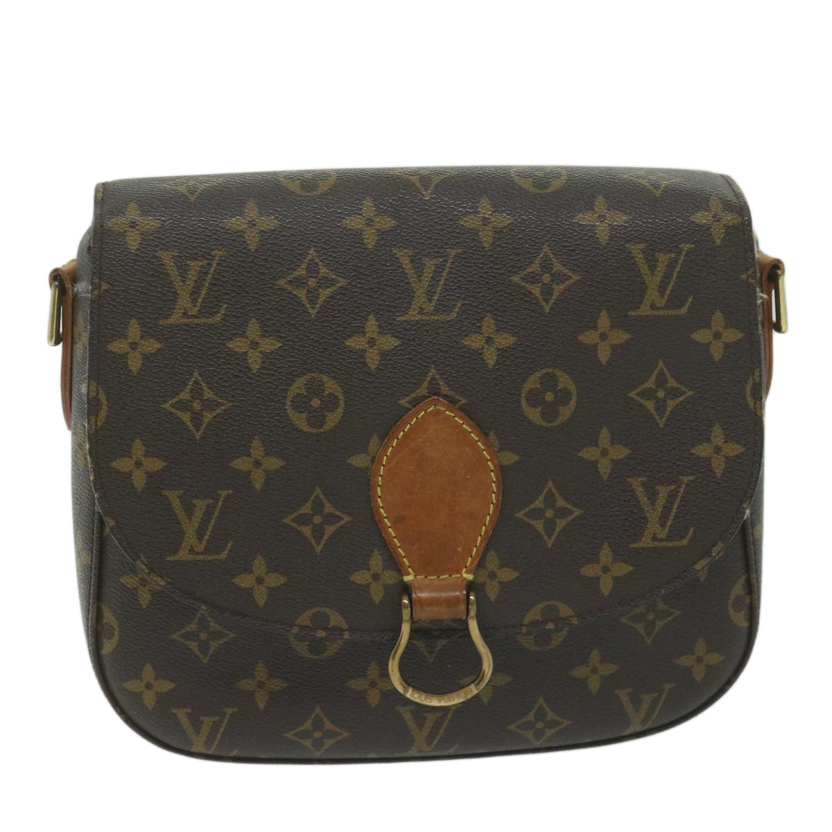LOUIS VUITTON Monogram Saint Cloud GM Shoulder Bag M51242 LV 64058