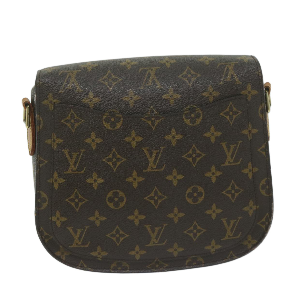 LOUIS VUITTON Monogram Saint Cloud GM Shoulder Bag M51242 LV 64058