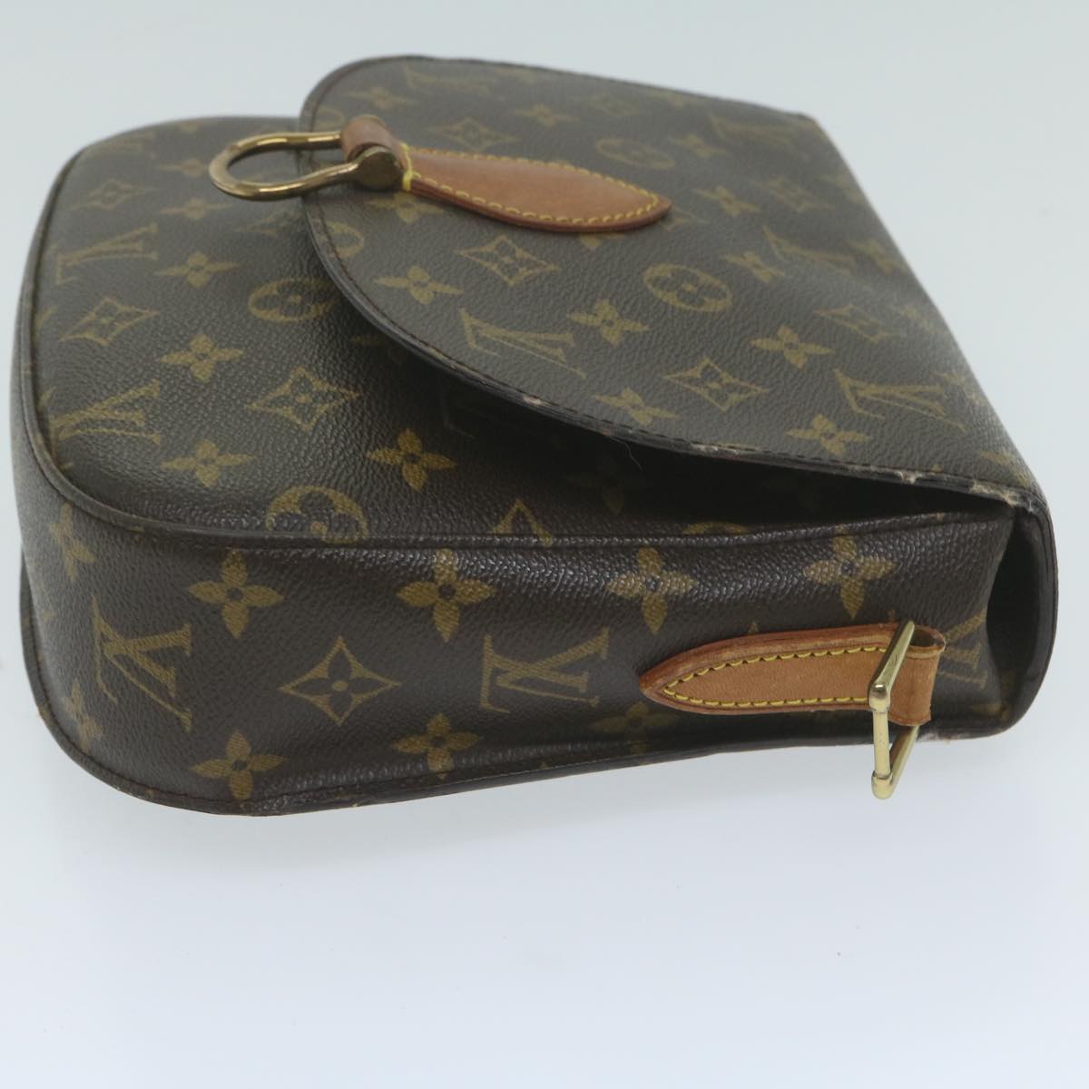 LOUIS VUITTON Monogram Saint Cloud GM Shoulder Bag M51242 LV 64058