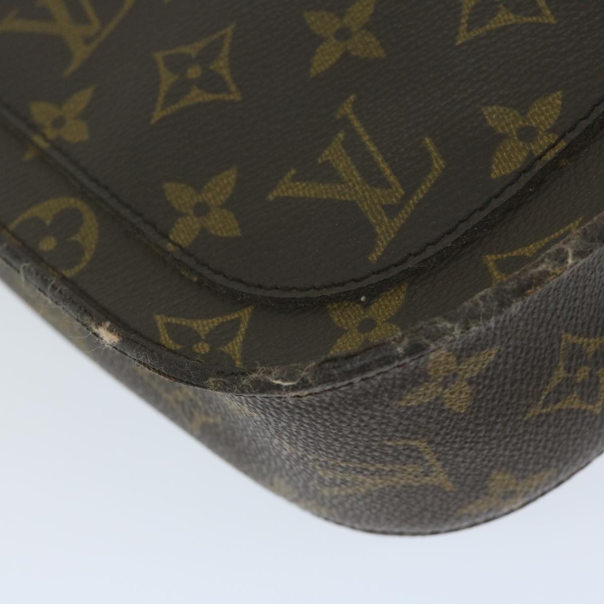 LOUIS VUITTON Monogram Saint Cloud GM Shoulder Bag M51242 LV 64059