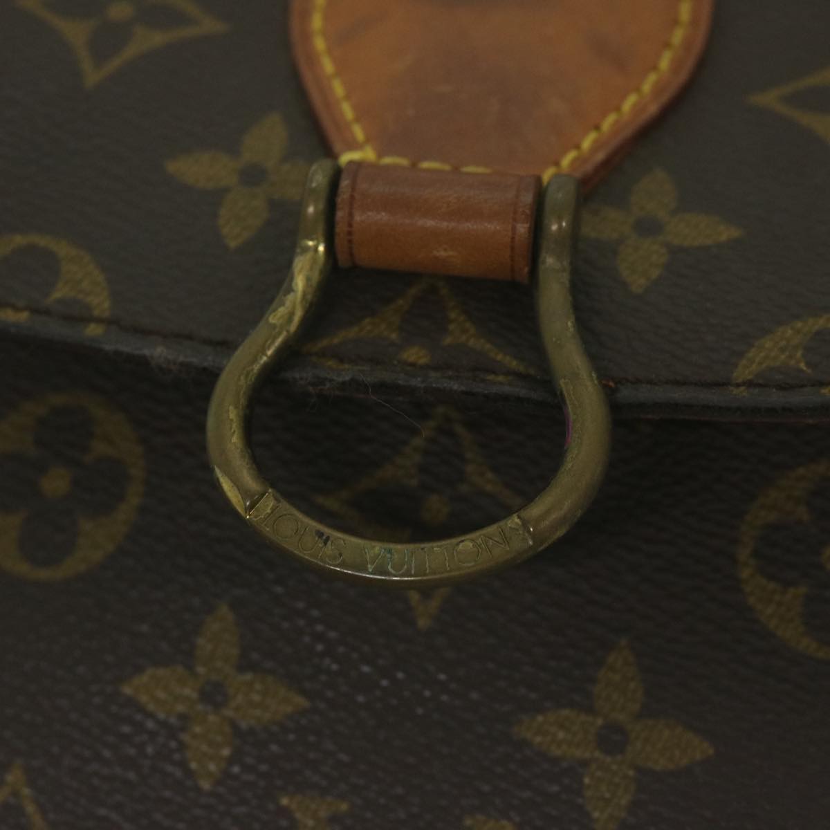 LOUIS VUITTON Monogram Saint Cloud GM Shoulder Bag M51242 LV 64059
