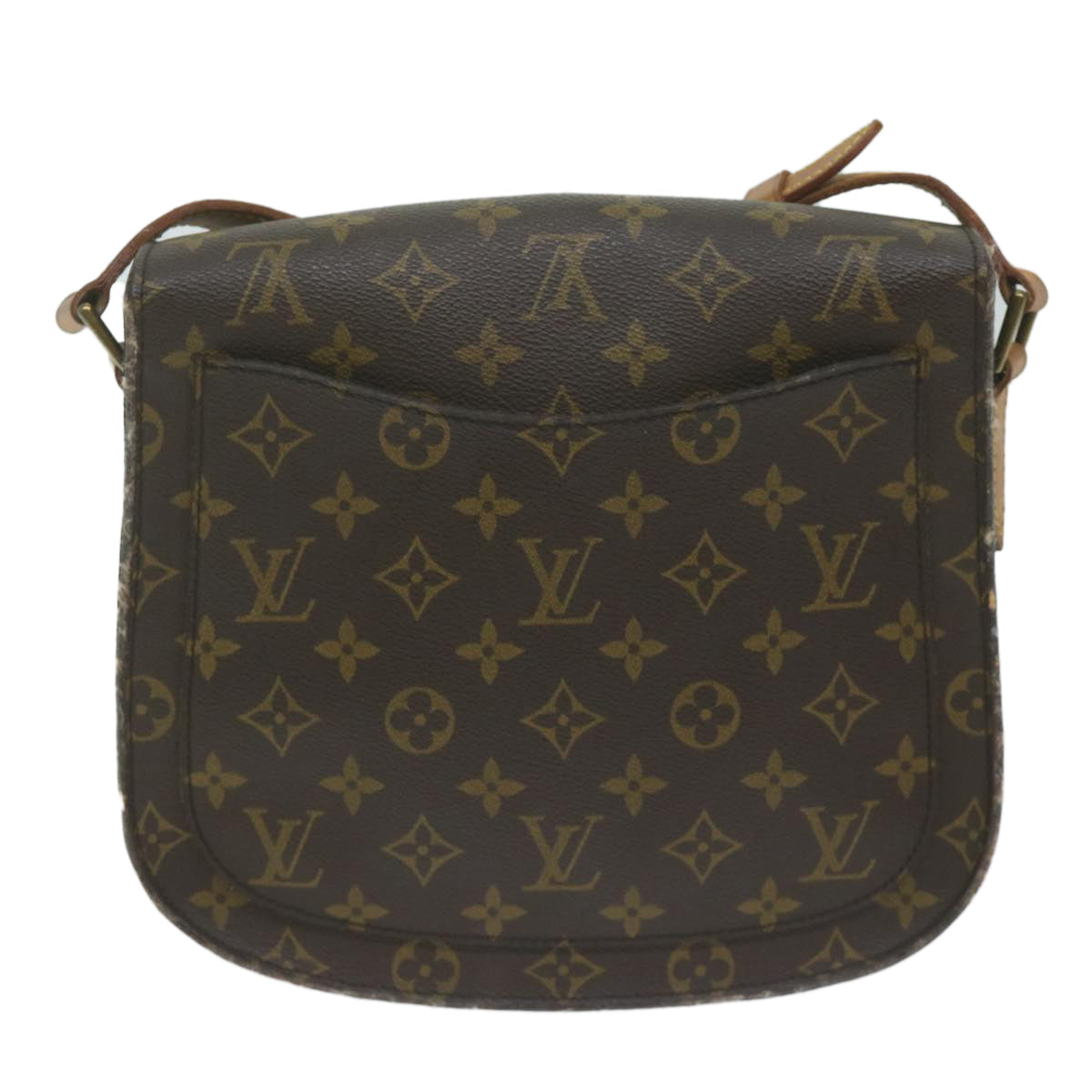 LOUIS VUITTON Monogram Saint Cloud GM Shoulder Bag M51242 LV 64059