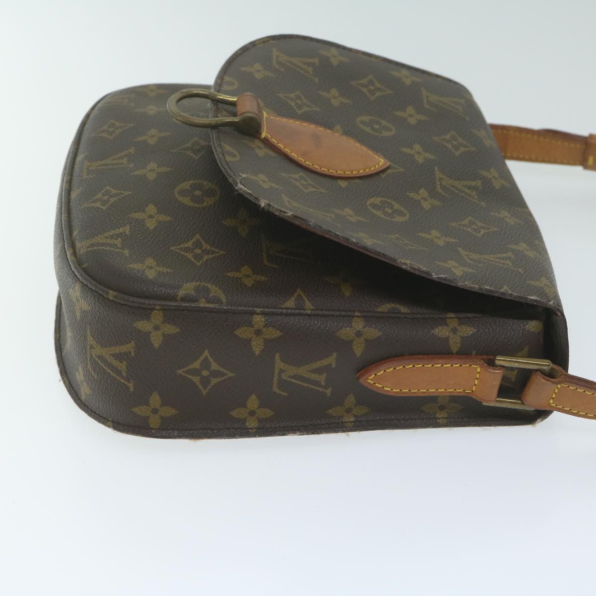 LOUIS VUITTON Monogram Saint Cloud GM Shoulder Bag M51242 LV 64059