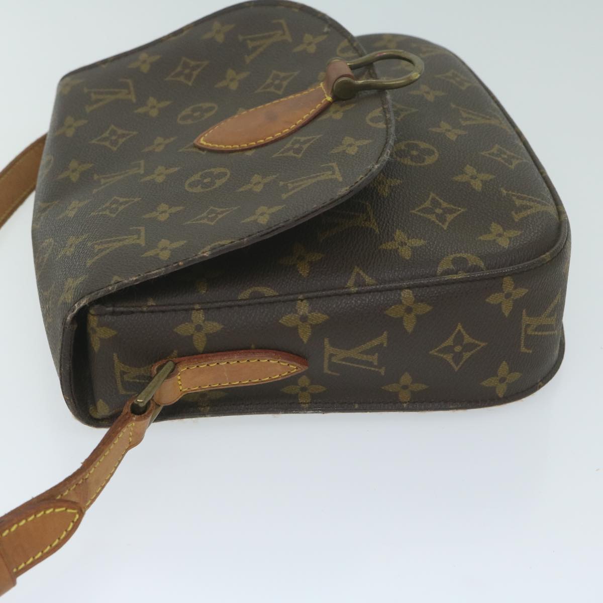 LOUIS VUITTON Monogram Saint Cloud GM Shoulder Bag M51242 LV 64059