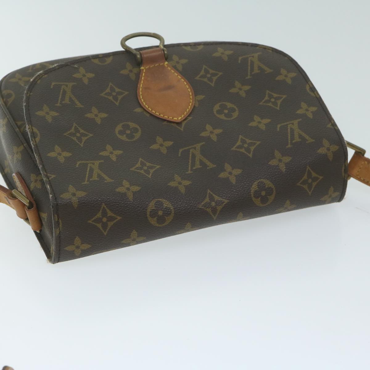 LOUIS VUITTON Monogram Saint Cloud GM Shoulder Bag M51242 LV 64059