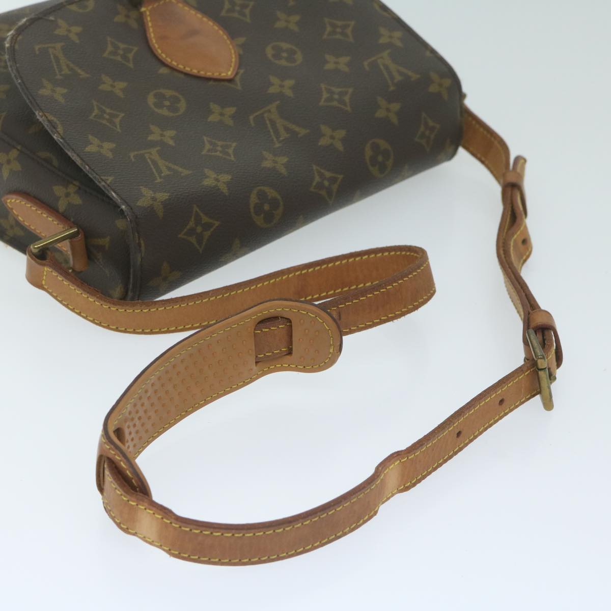 LOUIS VUITTON Monogram Saint Cloud GM Shoulder Bag M51242 LV 64059