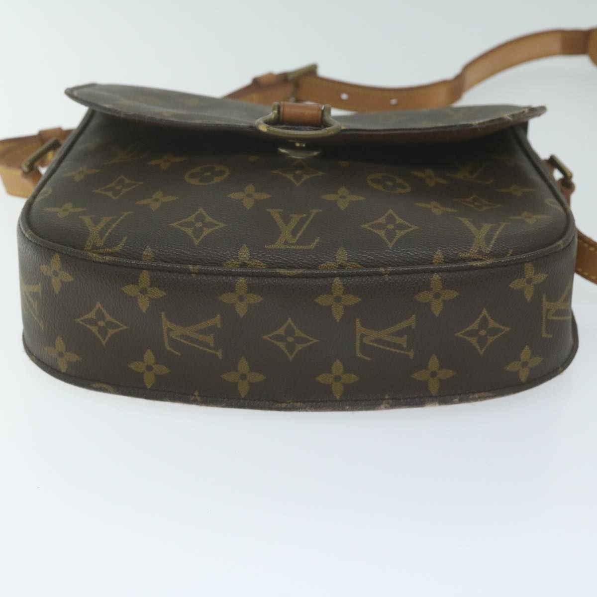 LOUIS VUITTON Monogram Saint Cloud GM Shoulder Bag M51242 LV 64059