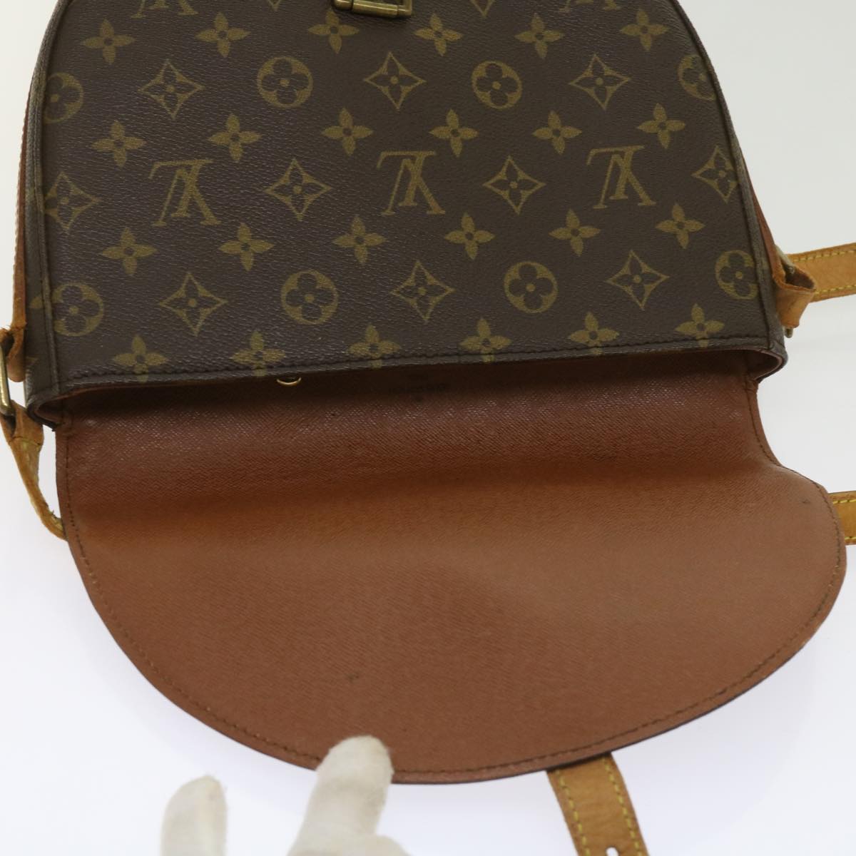 LOUIS VUITTON Monogram Chantilly GM Shoulder Bag M51232 LV 64067