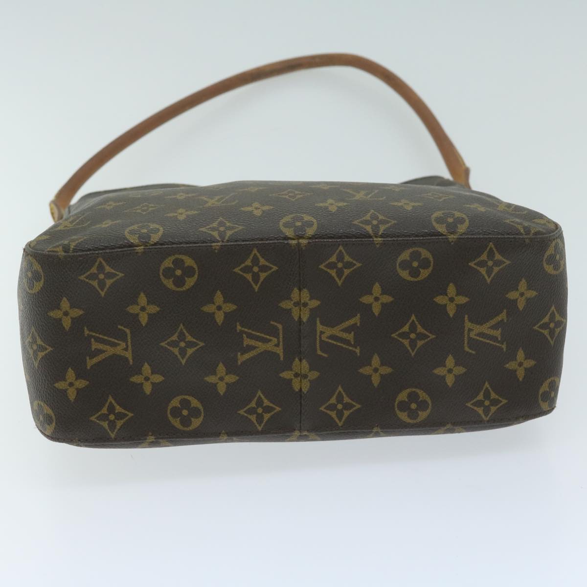 LOUIS VUITTON Monogram Looping GM Shoulder Bag M51145 LV 64071
