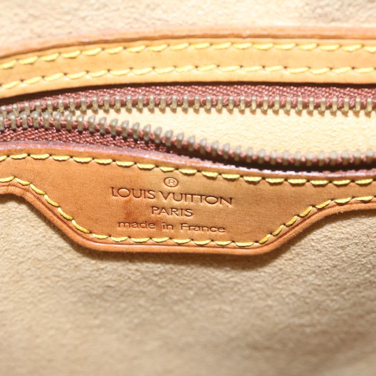 LOUIS VUITTON Monogram Looping GM Shoulder Bag M51145 LV 64071