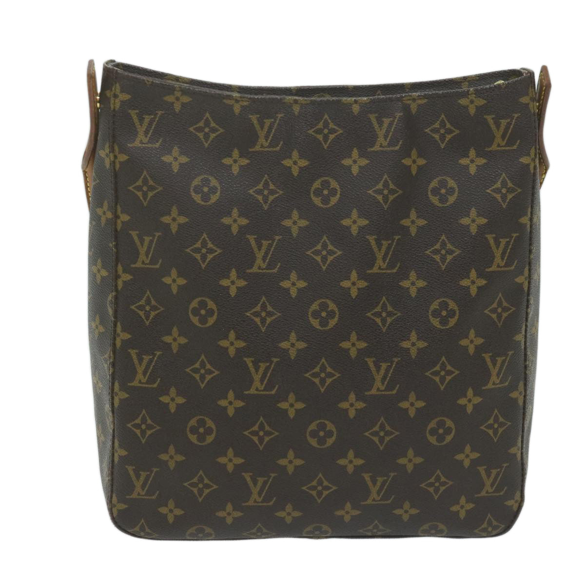 LOUIS VUITTON Monogram Looping GM Shoulder Bag M51145 LV 64071