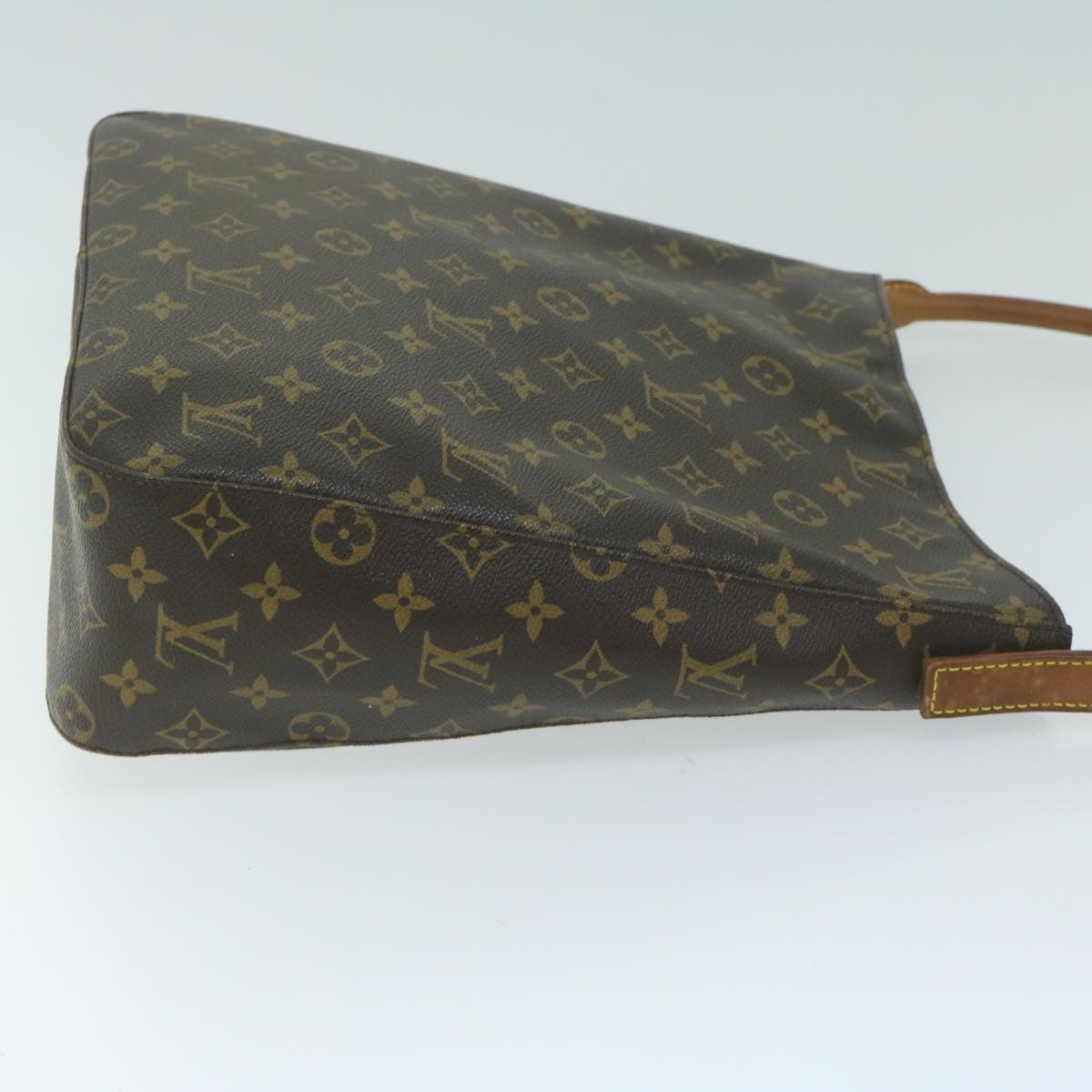 LOUIS VUITTON Monogram Looping GM Shoulder Bag M51145 LV 64071