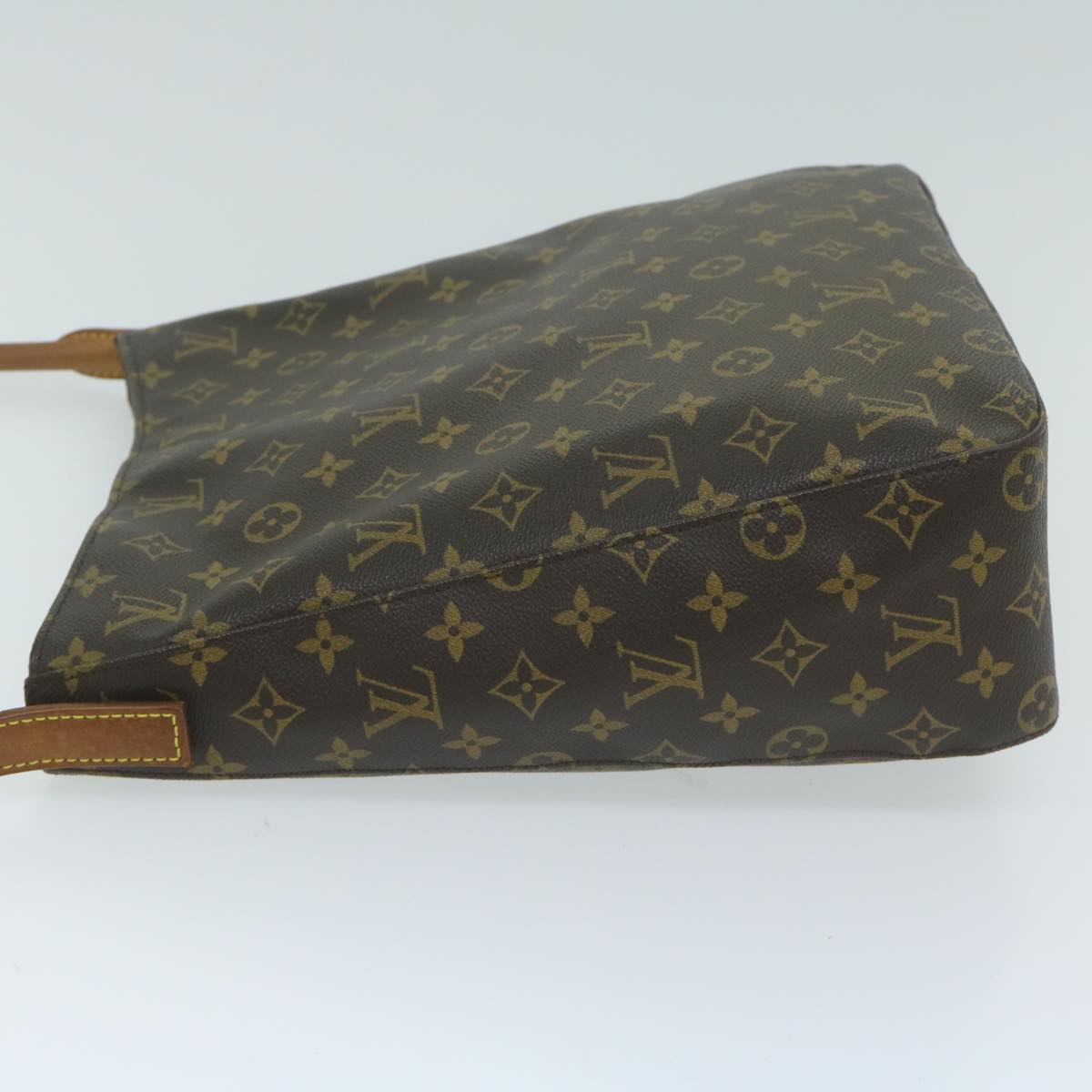 LOUIS VUITTON Monogram Looping GM Shoulder Bag M51145 LV 64071