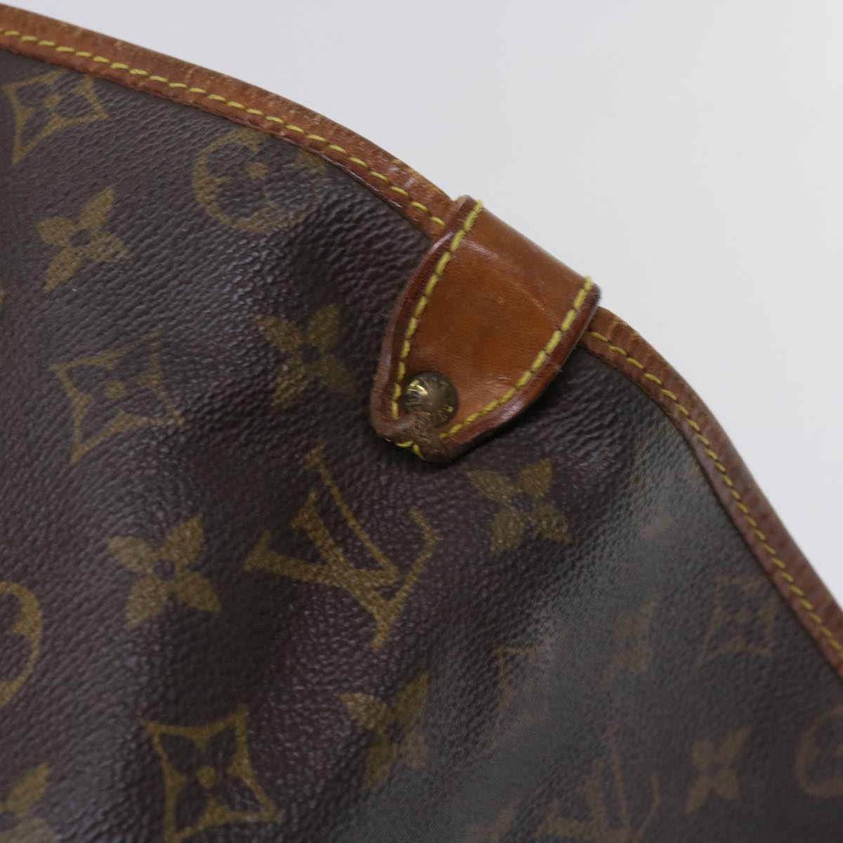 LOUIS VUITTON Monogram Saumur 35 Shoulder Bag M42254 LV 64074
