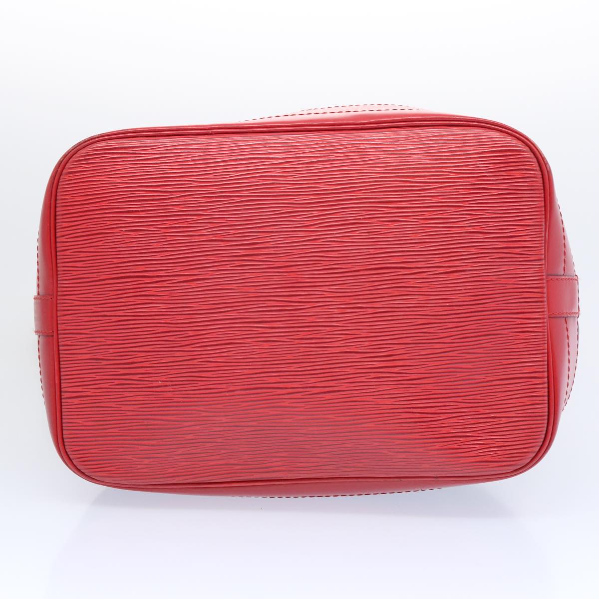 LOUIS VUITTON Epi Noe Shoulder Bag Bicolor Black Red M44017 LV 64093
