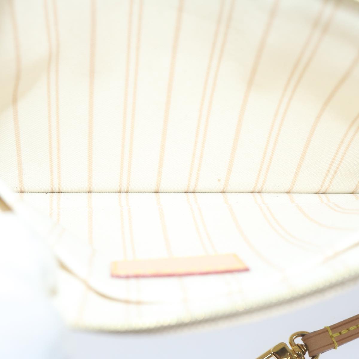 LOUIS VUITTON Damier Azur Neverfull MM Tote Bag N41605 LV 64098