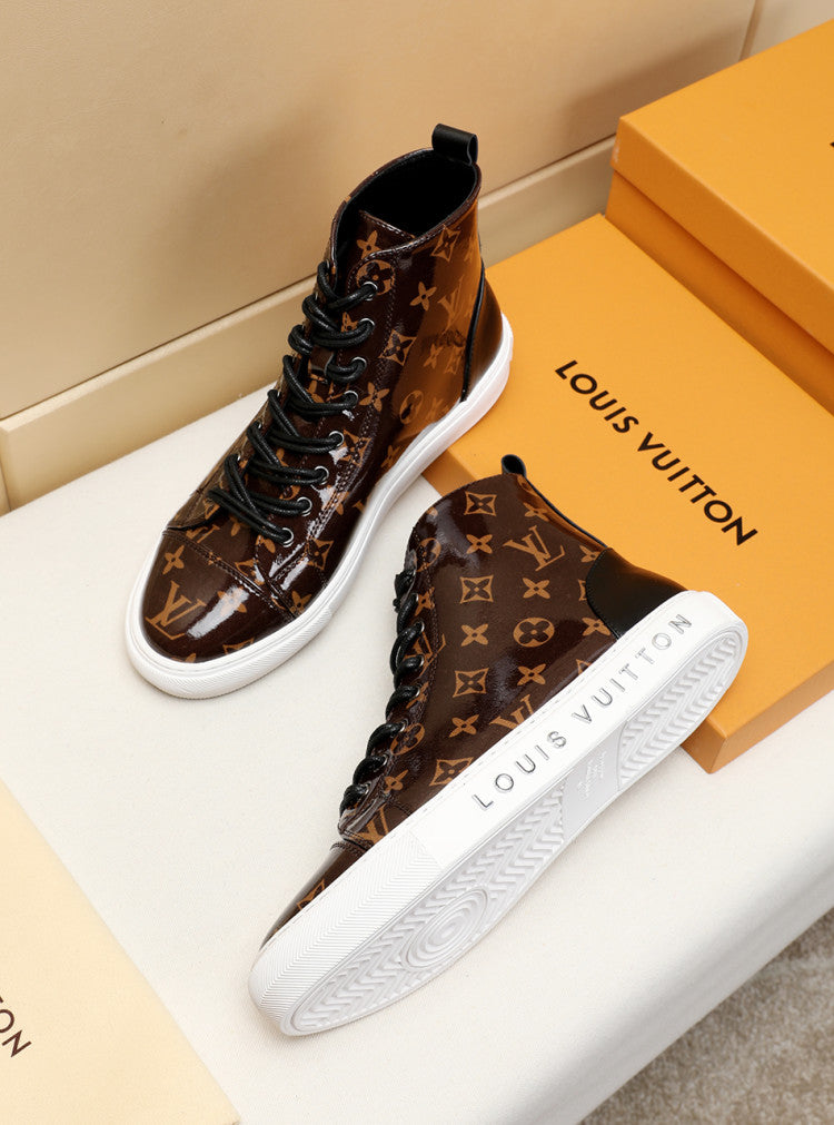 GLM - LUV Stellar Trainer Boot Brown Sneaker