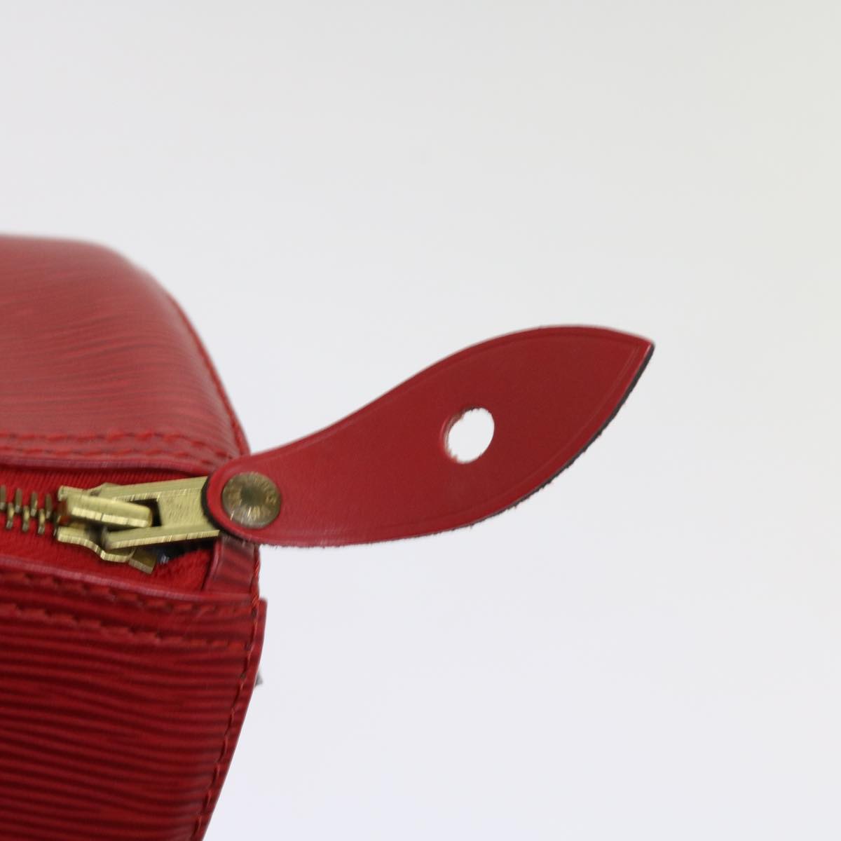 LOUIS VUITTON Epi Speedy 30 Hand Bag Castilian Red M43007 LV 64116