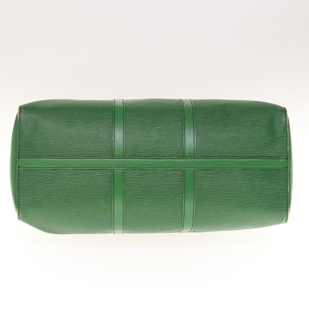 LOUIS VUITTON Epi Keepall 50 Boston Bag Green M42964 LV 64117